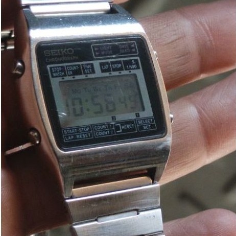 Jam Digital Vintage SK M929-4000 Second