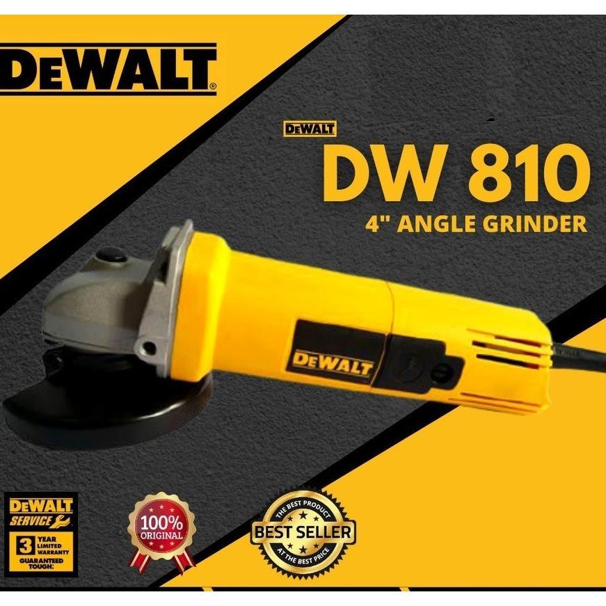 DEWALT DW810 MESIN GERINDA TANGAN 4" DW 810 / GERINDA TANGAN 4 INCH