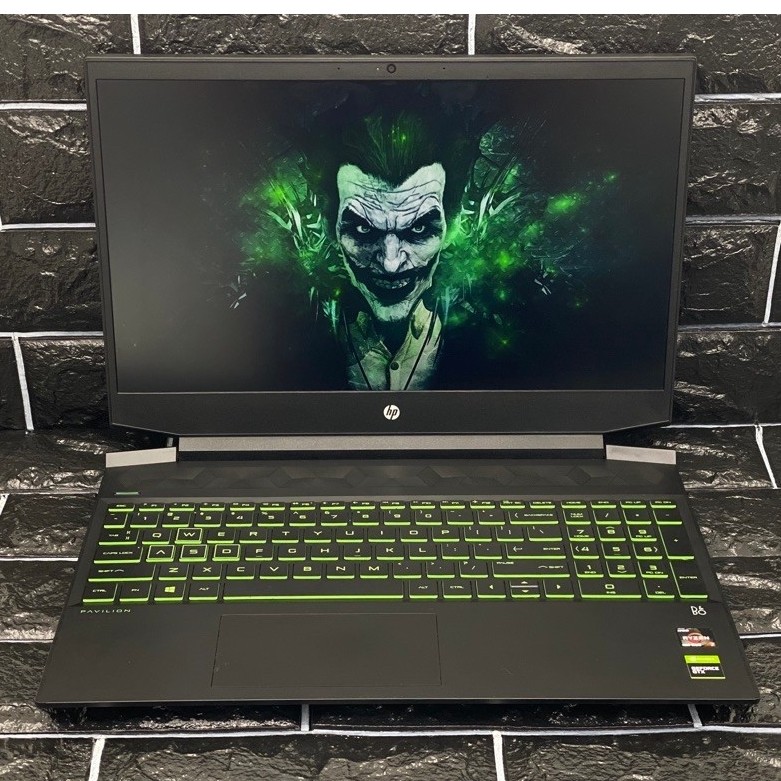 LAPTOP GAMING/RENDER HP PAVILION GAMING 15-e1076AX Ryzen 7-4800H GTX 1660Ti(6GB) RAM 8GB SSD 512GB