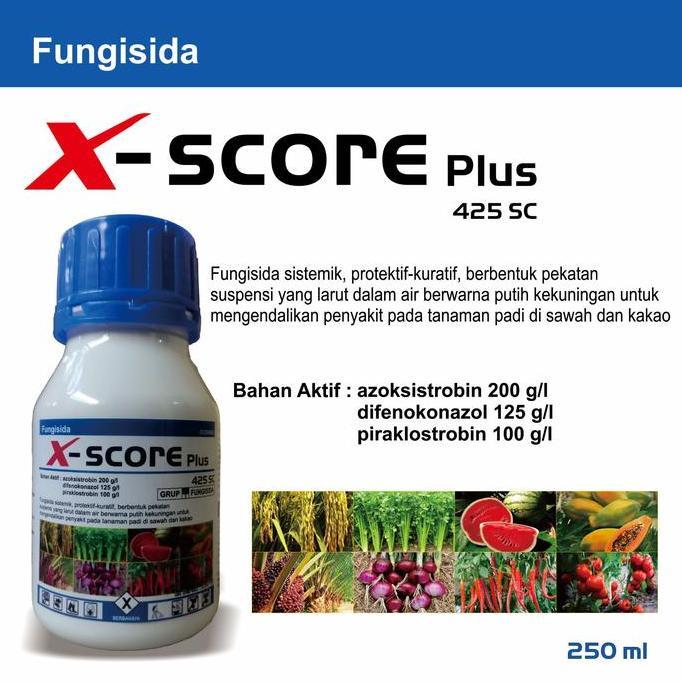 TERBARU X-Score plus 425SC Azoksistrobin difenokonazol piraklostrobin