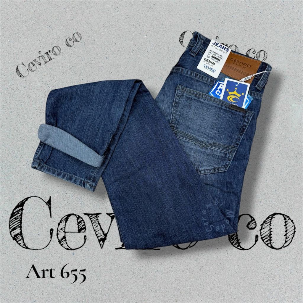 Ceviro co Denim Slim Non stretch premium