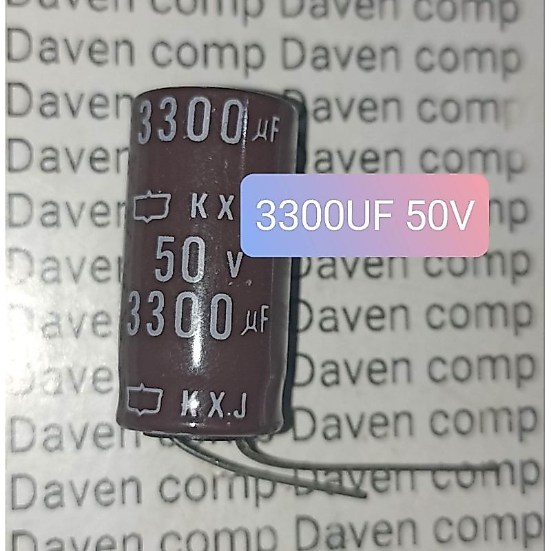 ELCO 3300UF 50V ELKO 3300UF 50VOLT 3300 UF 50 VOLT