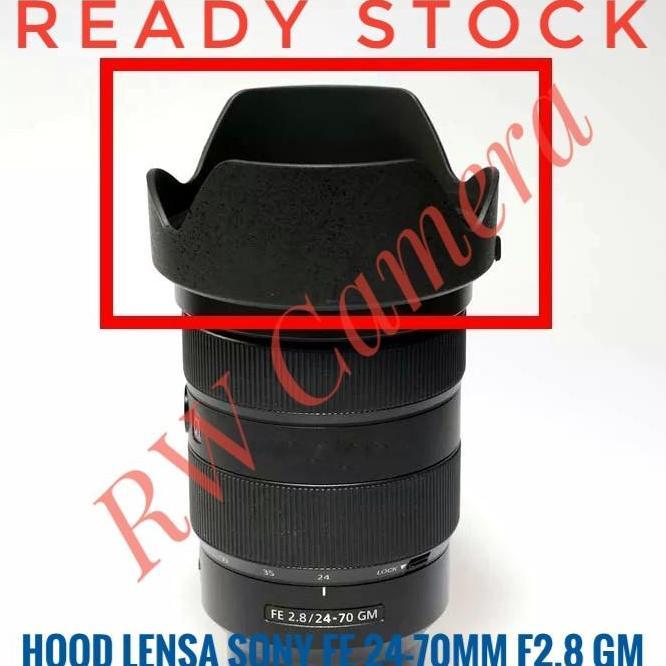 SH141 Hood Lensa Sony 24-70mm F2.8 GM Lens 24-70 mm G Master GMaster SH141 Mark II GMII 2