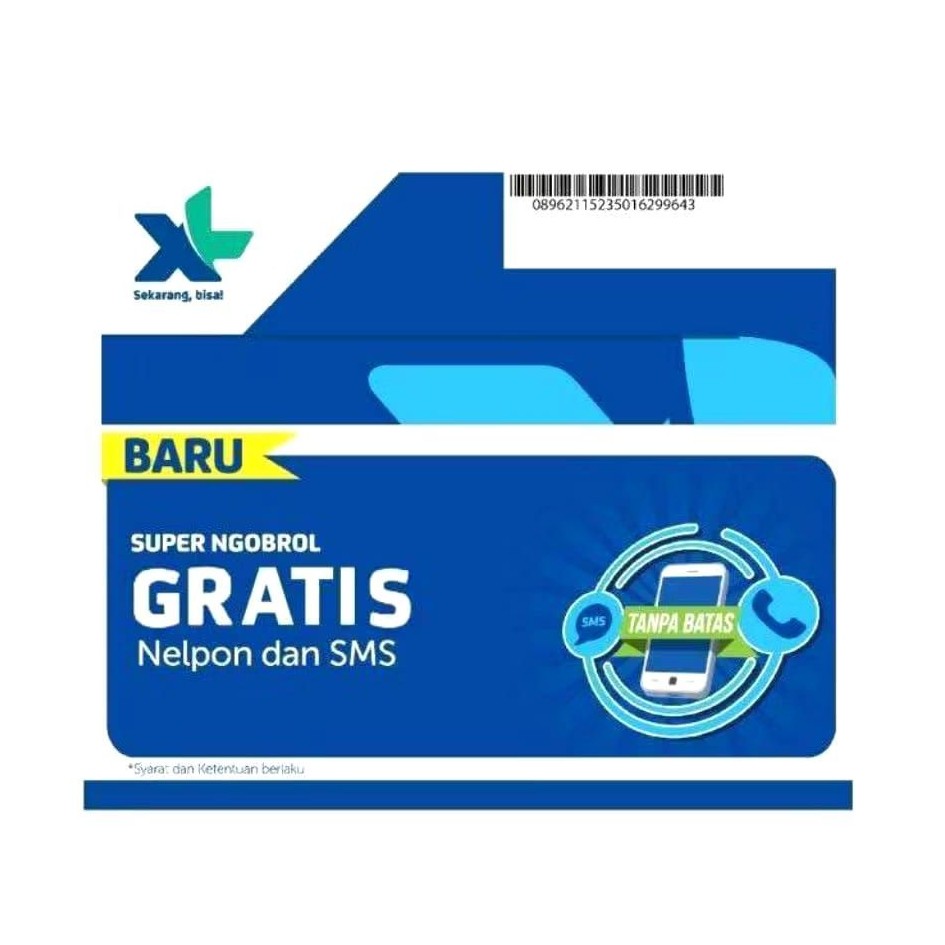 Kartu Perdana XL-axis Tanpa Kuota - Fresh