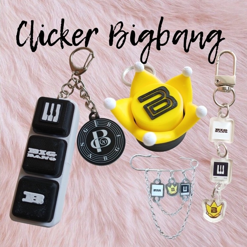 BIGBANG CLICKER, bros, clicker keyboard bigbang, keychain bigbang, gdragon, taeyang, daesung, TOP, s