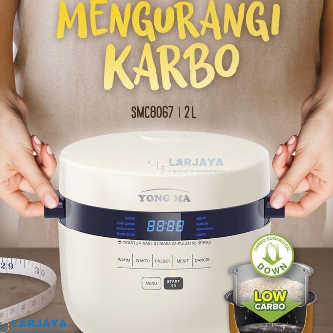 Rice Cooker Low Carbo Yongma Smc-8067 | Magic Com