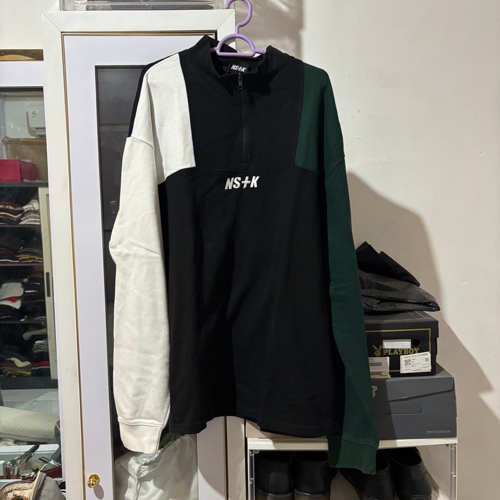half zip ns+tk korea original