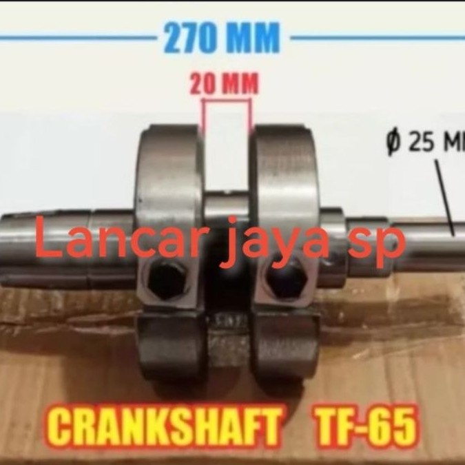 Crankshaft Yanmar Tf65 Kruk as mesin Yanmar tf65