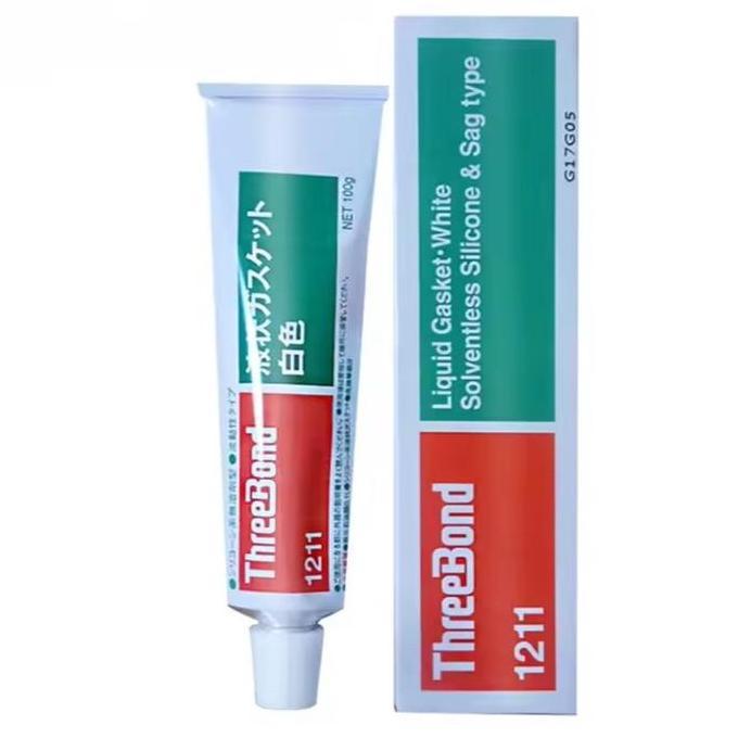 Threebond 1211 100G Threebond 1211 Liquid Gasket White 1211 Gasket White Solventless Silicone & Sag 