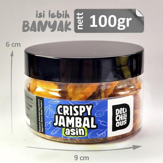 Jambal Asin Crispy Delichilious Ikan Asin Jambal Roti Asin Jambal Goreng Garing