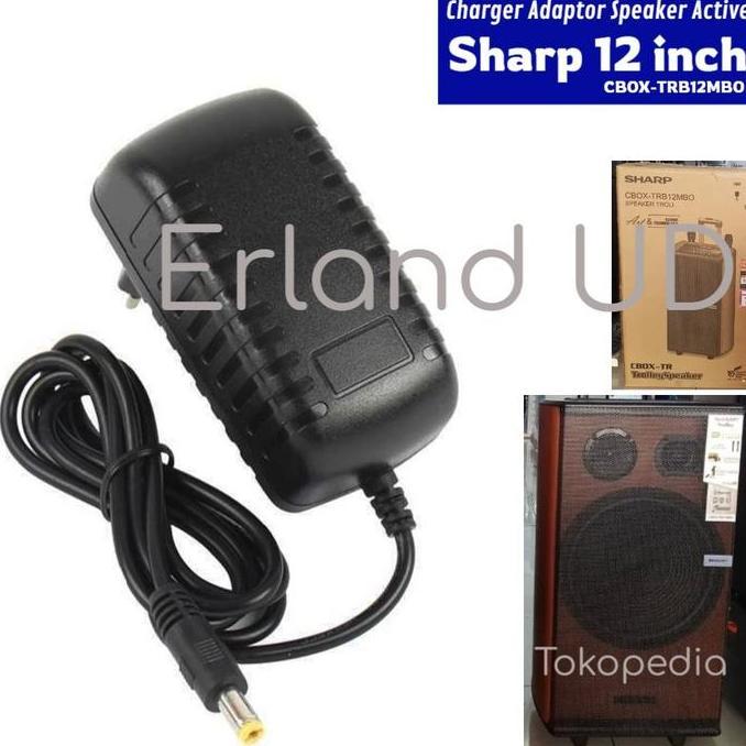 DF352 - Adaptor Charger Speaker Sharp 12 inch CBOX-TRB12MBO Adapter Active