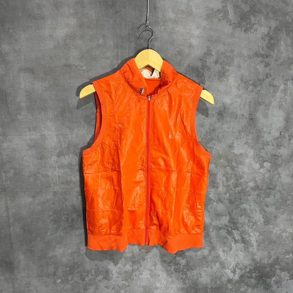 Vest warna oren original second preloved 258