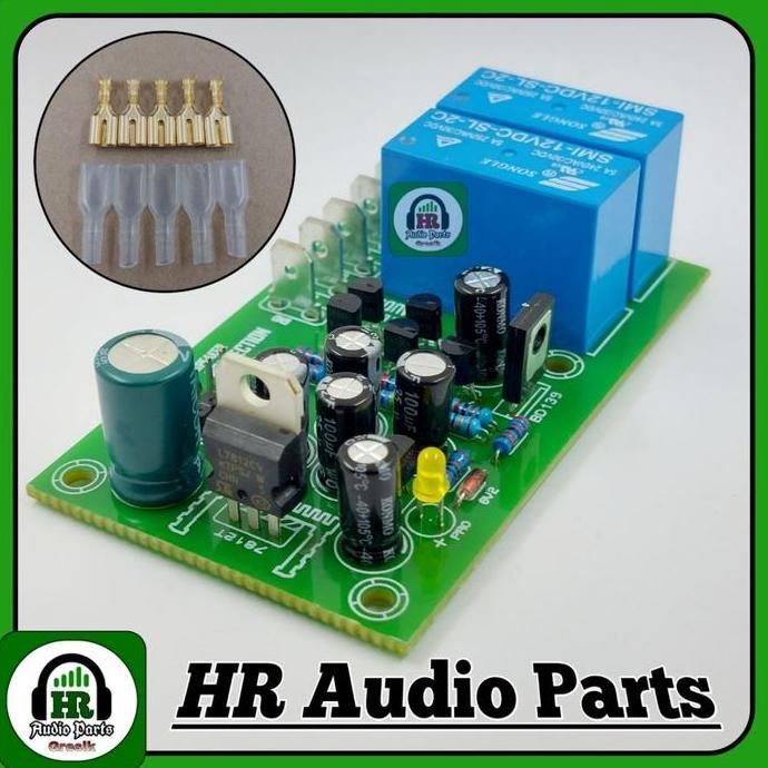 Kit Speaker Protektor Stereo 5A / 10A / 16A Dc12V Ac Or Dc 12 ~ 15V