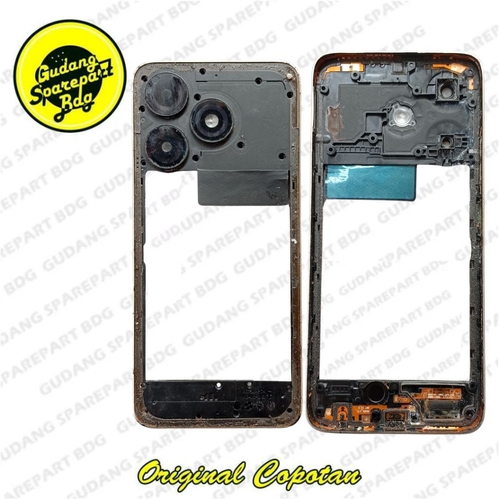 Middle Frame Bazzel Tulang Tengah Itel A70 Second Original Copotan