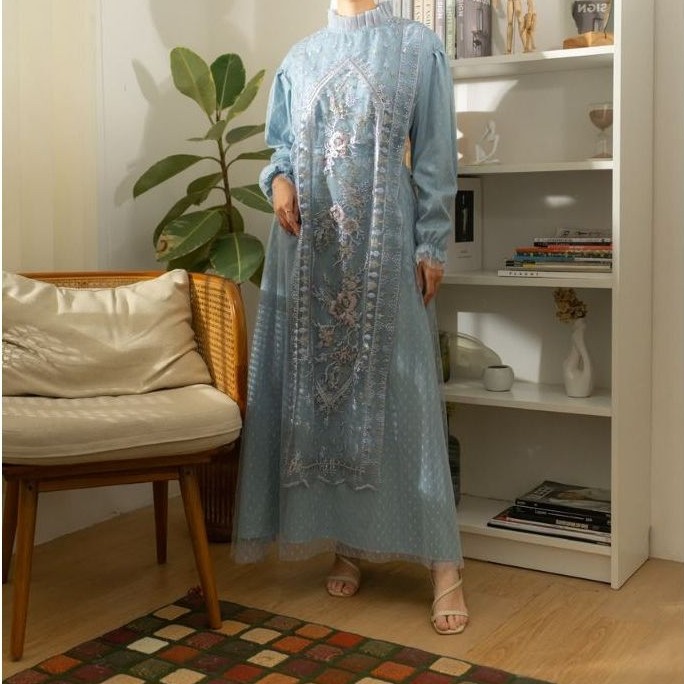 AMEERA DRESS GAMIS MEWAH DRESS KONDANGAN DRESS PESTA