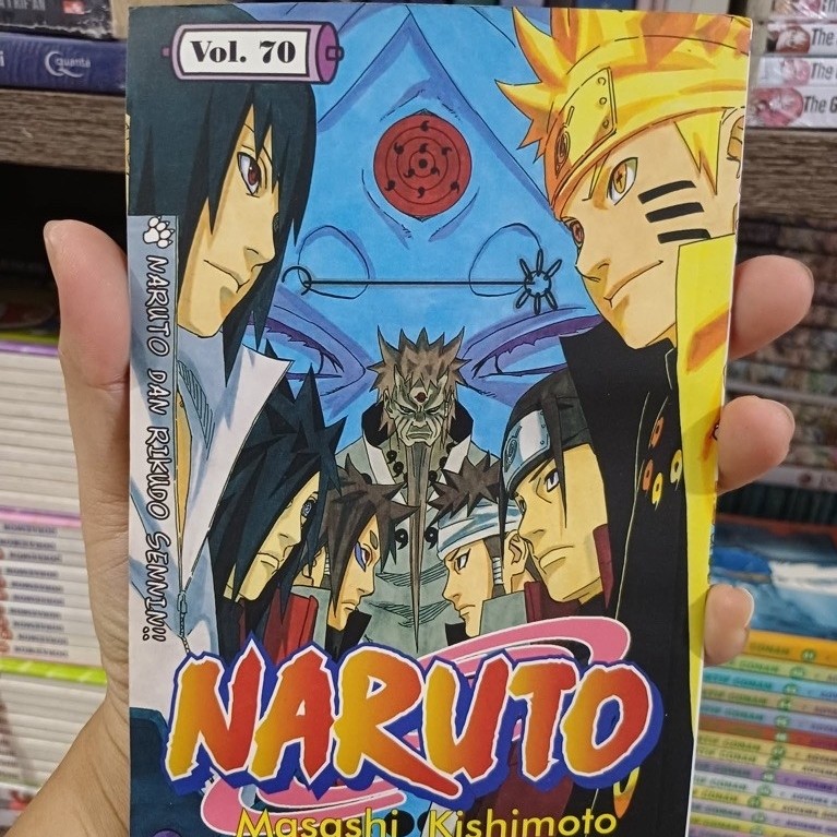 Komik Naruto vol 70 (ada minus)