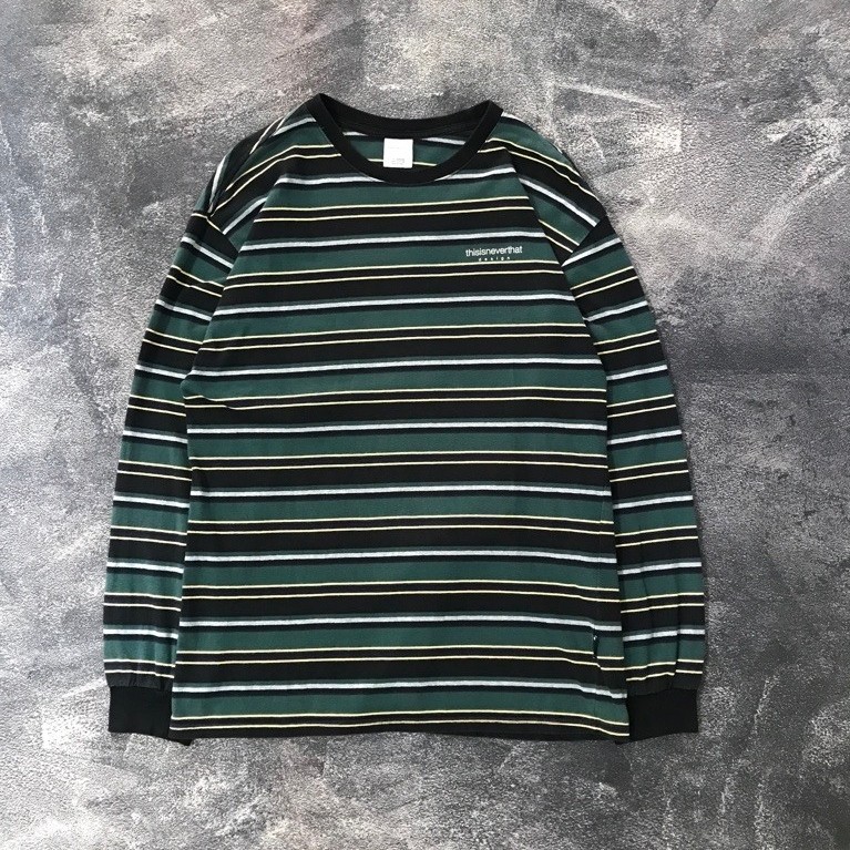THISISNEVERTHAT LONGSLEEVE T-SHIRT STRIPED SECOND