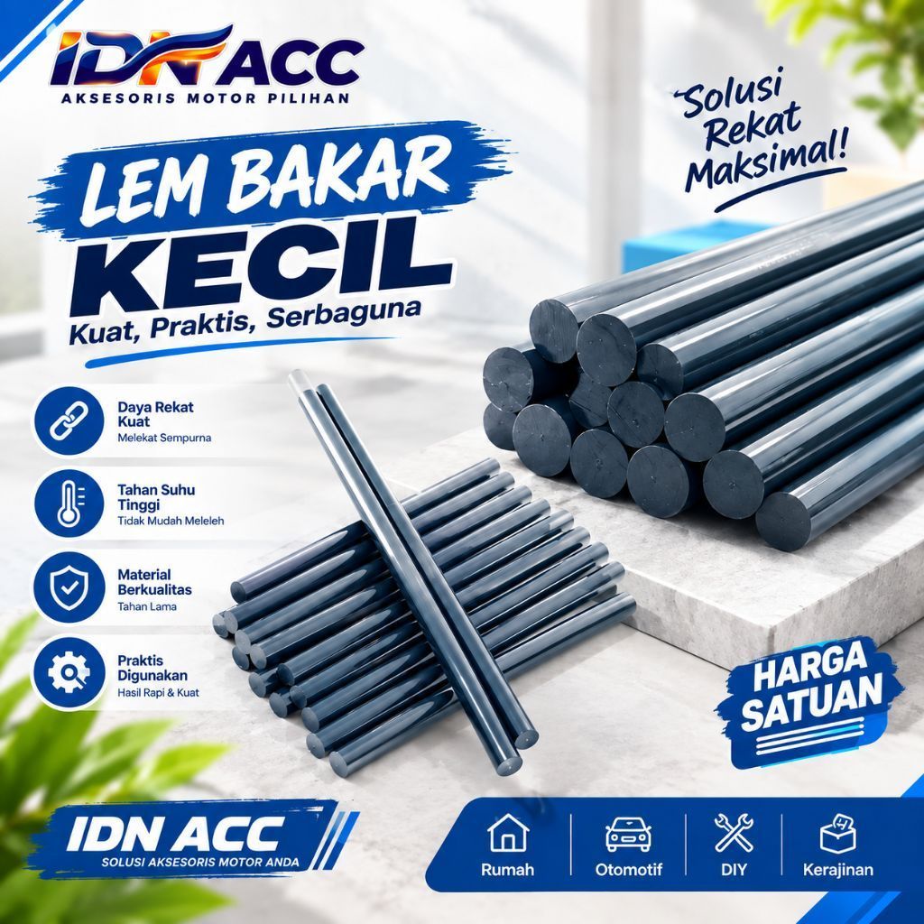 Lem Bakar Kecil Hitam | Lem Stik Hitam Lem Bakar Glue Gun Kecil