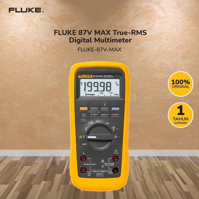HOT SALE FLUKE 87V MAX True-RMS Digital Multimeter - FLUKE-87V-MAX BISA GOSEND