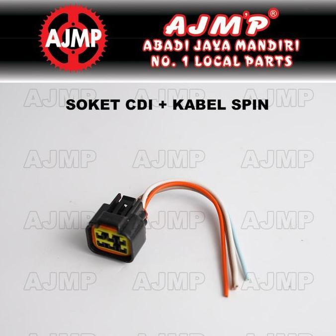 Soket CDI + Kabel Suzuki Spin 125
