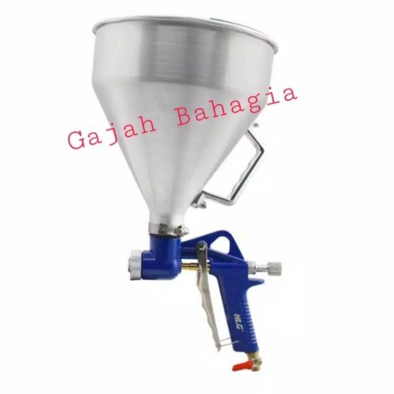 Spray Gun Hopper Gun Alat Semprot Cat Semen Tembok Cat Texture Tembok Cement Gun