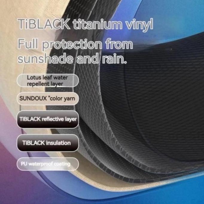 NATUREHIKE AUTOMATIC SHELTER TENT TI BLACK TENDA SHELTER AUTOMATIC CAMPING OUTDOOR