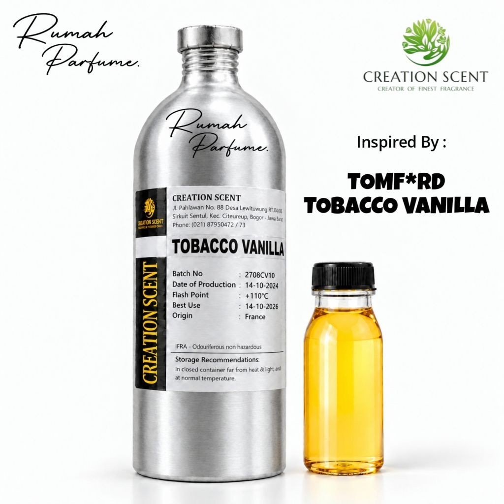 TOBACO VANILLA | CREATION SCENT REPACK 100% MURNI