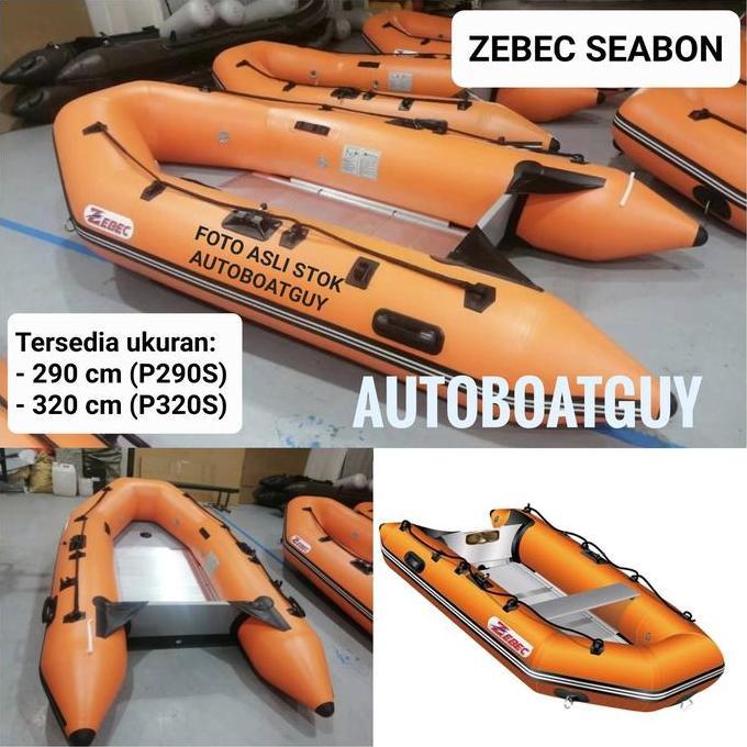 Perahu Karet LCR ZEBEC SEABON 290 cm ( Inflatable Boat Dek Alumunium )