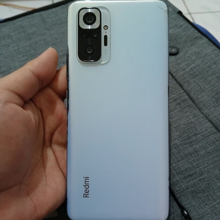 Xiaomi Redmi Note 10 Pro Second Batangan Warna Biru