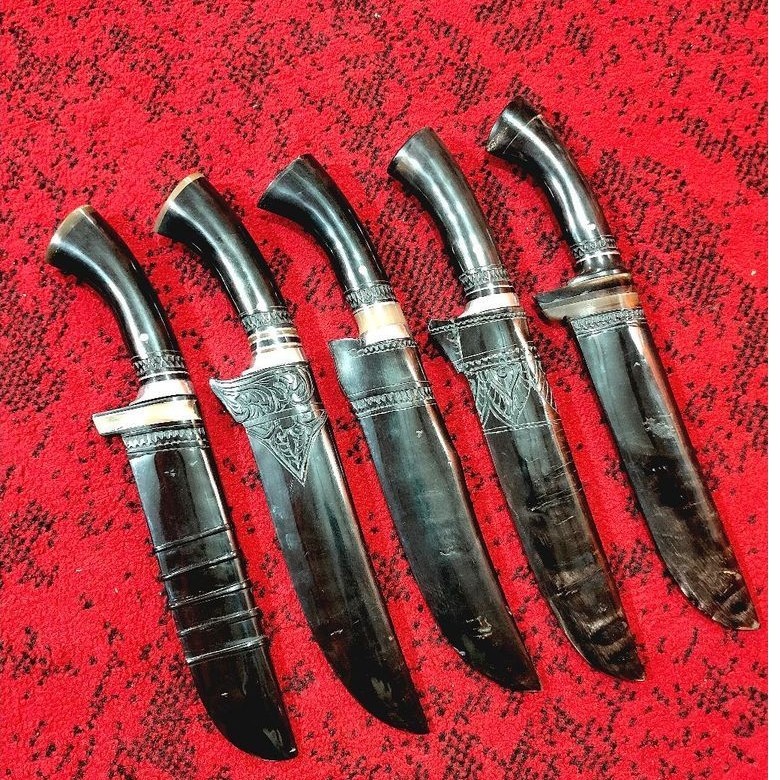 (GPX-629) New Product Pisau Bohler K110 Full Tanduk
