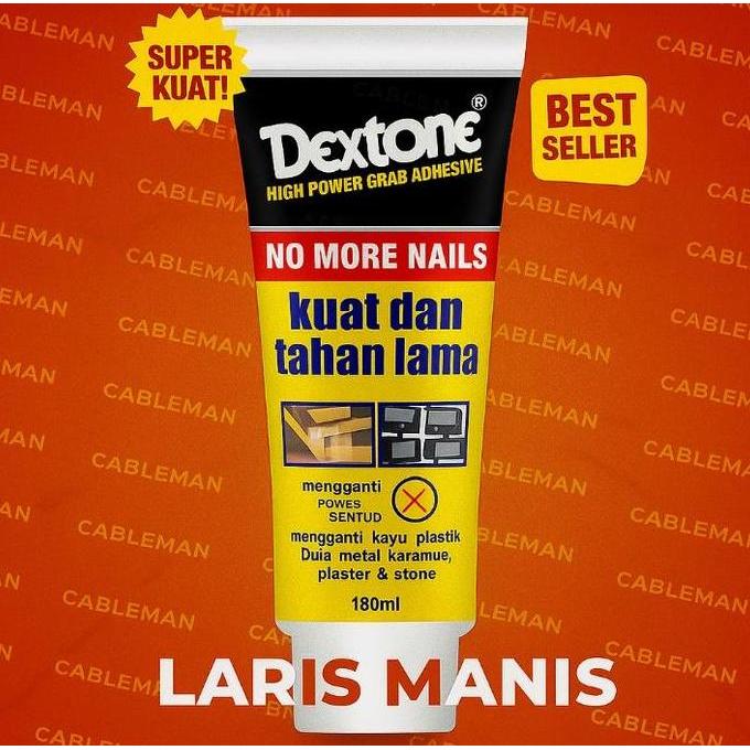 Lem Keramik, Kayu, Metal dan Batu Super Kuat No More Nail Dextone
