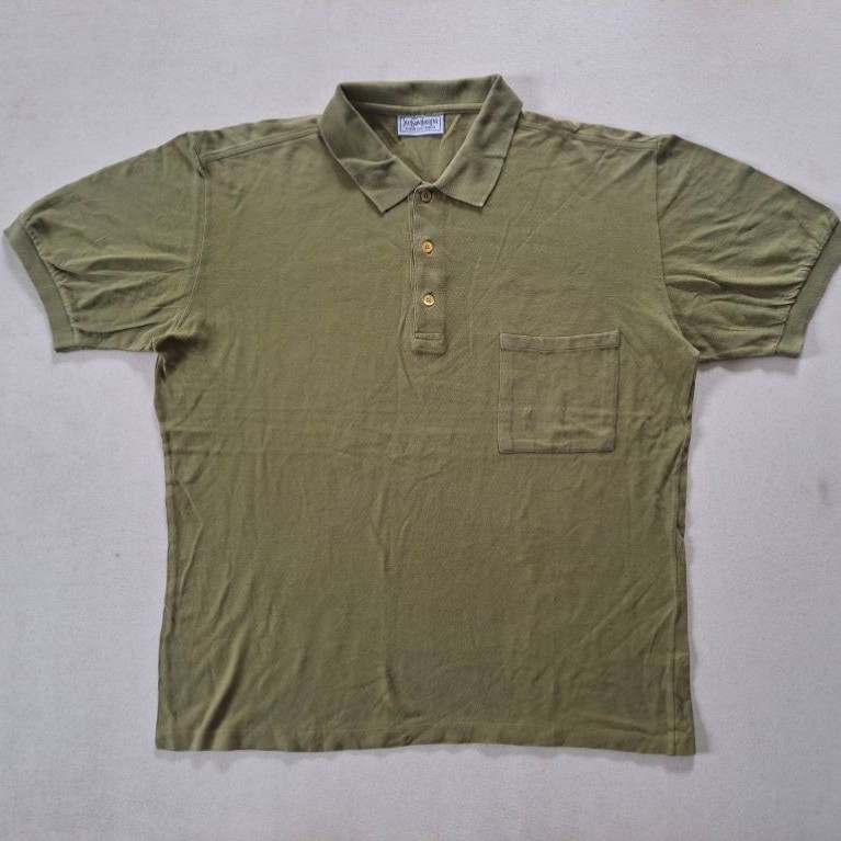 POLO SHIRT YSL YVES SAINT LAURENT ORIGINAL 100%