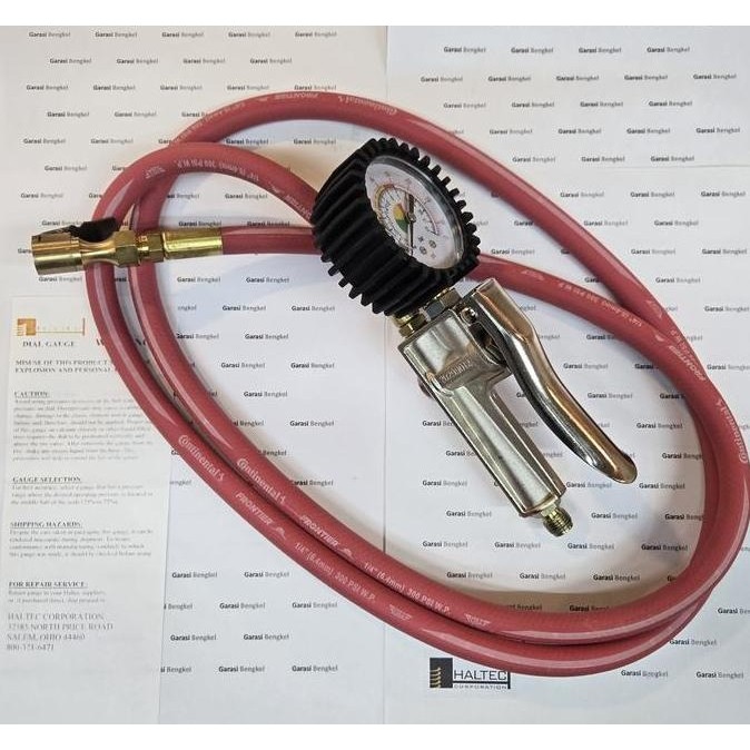 HARGA DISC - Haltec I-515-6 Dial Gauge Inflator - Pengisian Angin