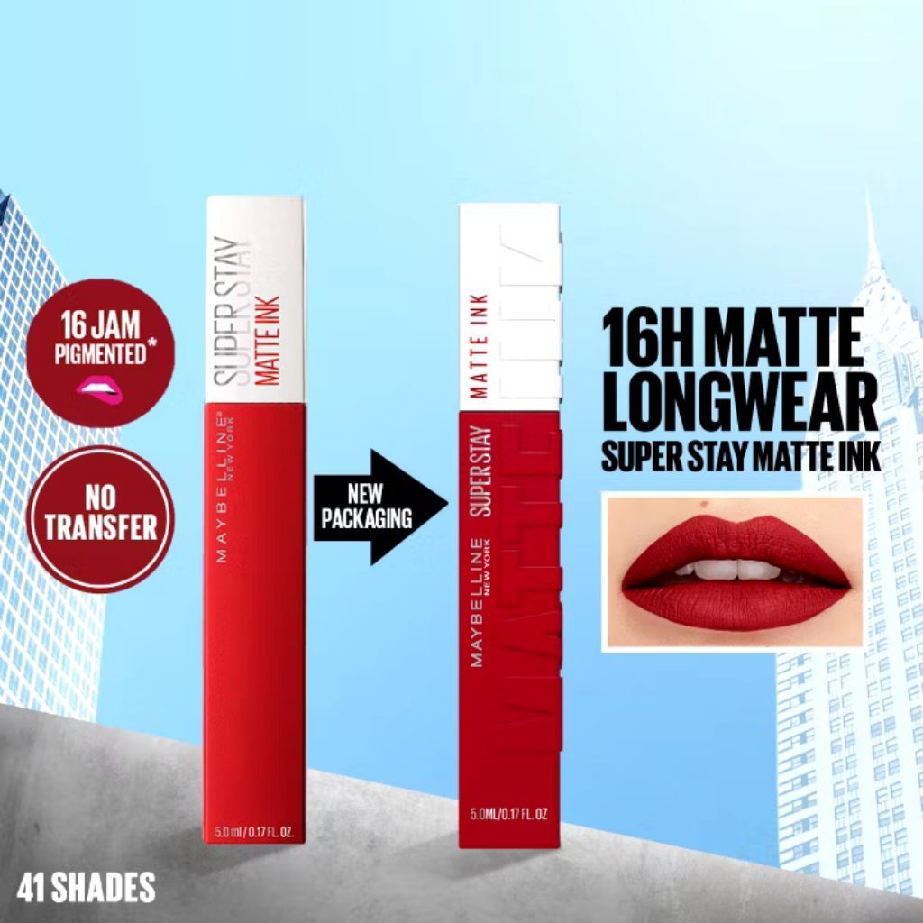 Maybelline - Superstay Matte Ink Liquid Matte Lipstick / Superstay Matte Ink