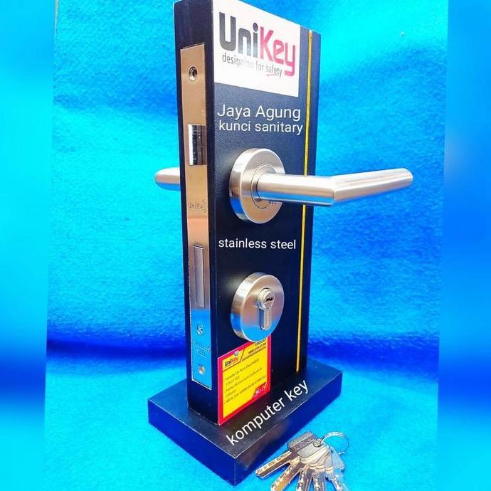 Building- Handle Unikey Hre 219.57 Komplit Kunci Unikey Stainless Computer