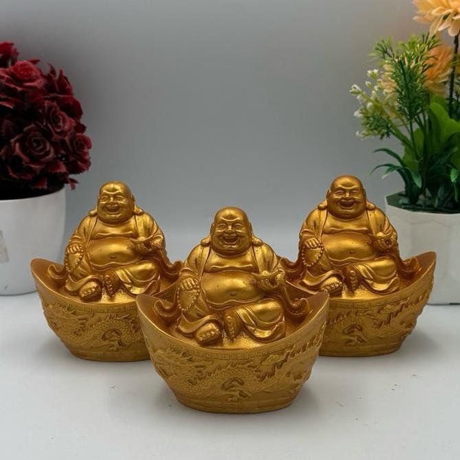 Patung Buddha Tertawa Happy Buddha Fengshui