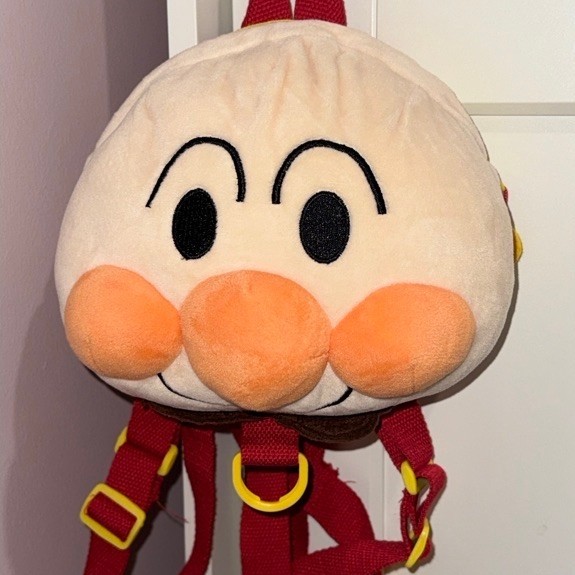 Anpanman Funwari Face Backpack Tas Anpanman Original Sega