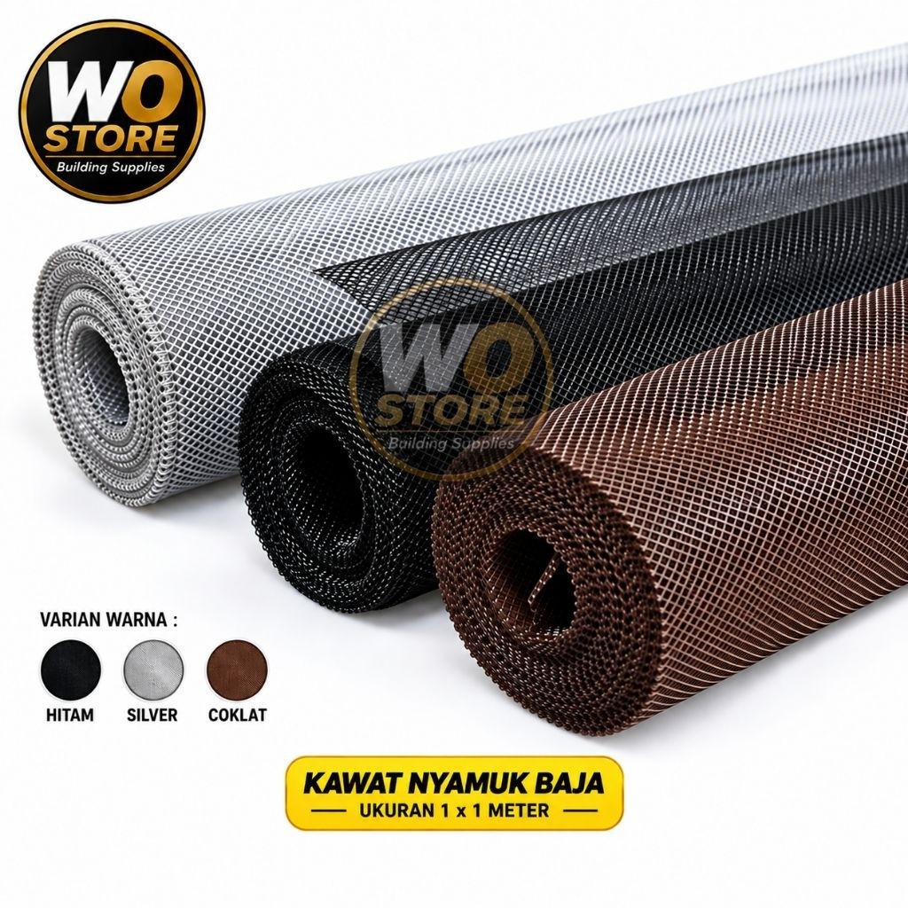 Kawat Nyamuk Baja Anti Karat Dan Tikus 100cm