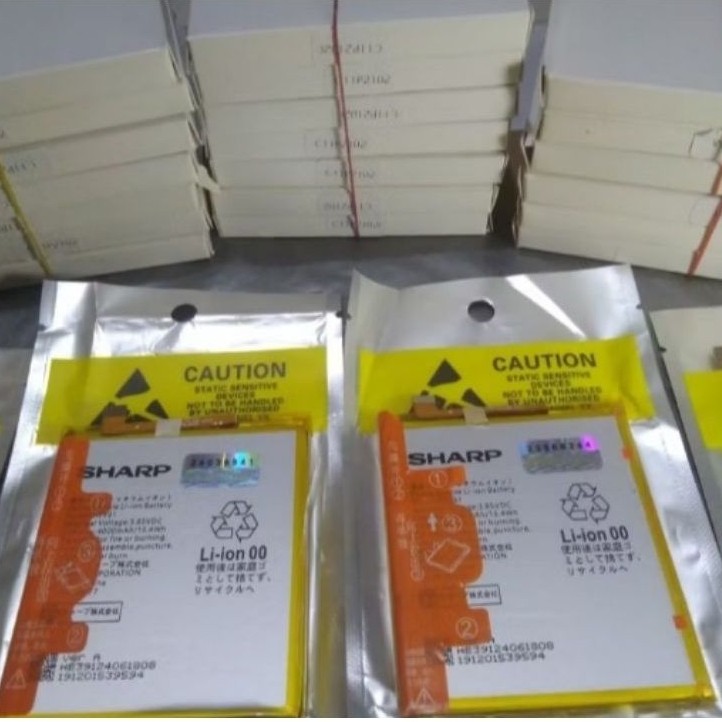Sharp UBATIAXXXXXXX Original 100% GENUINE Batu Batre Battery Baterai Sharp Aquos R7S
