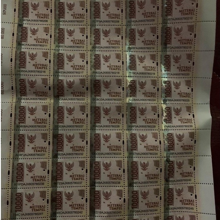 Meterai 10000