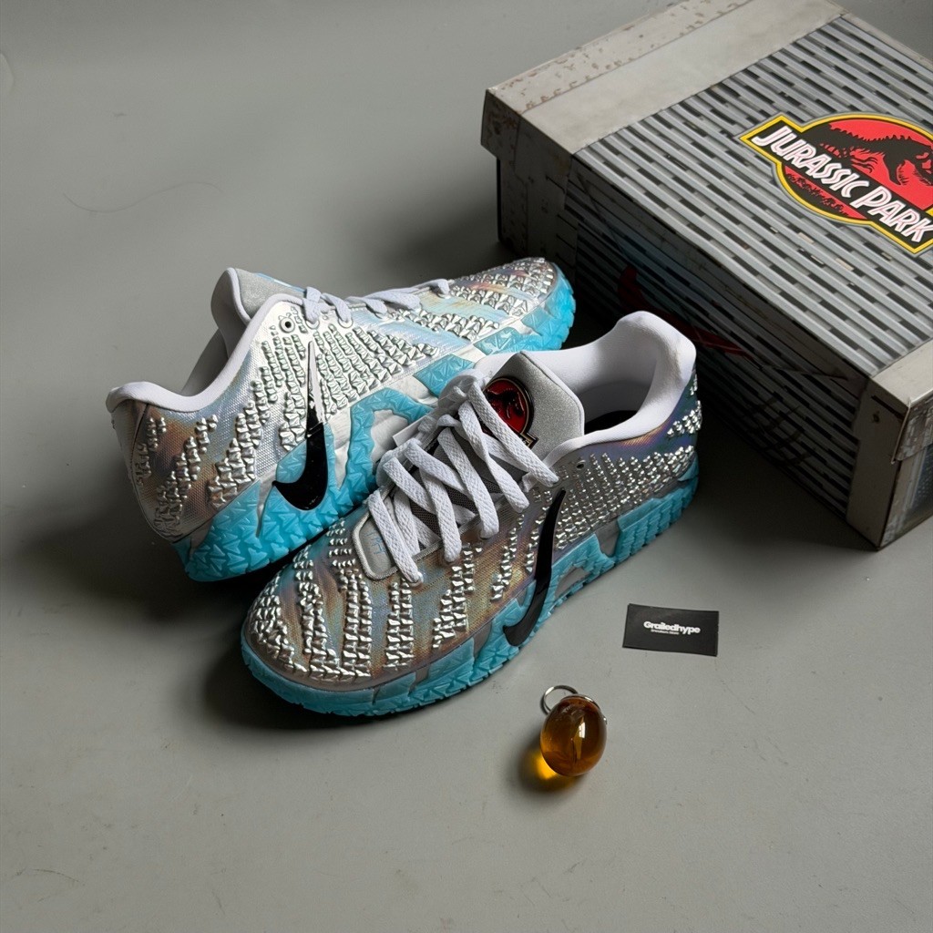 Nike Ja 3 x Jurassic Park Silver Metallic