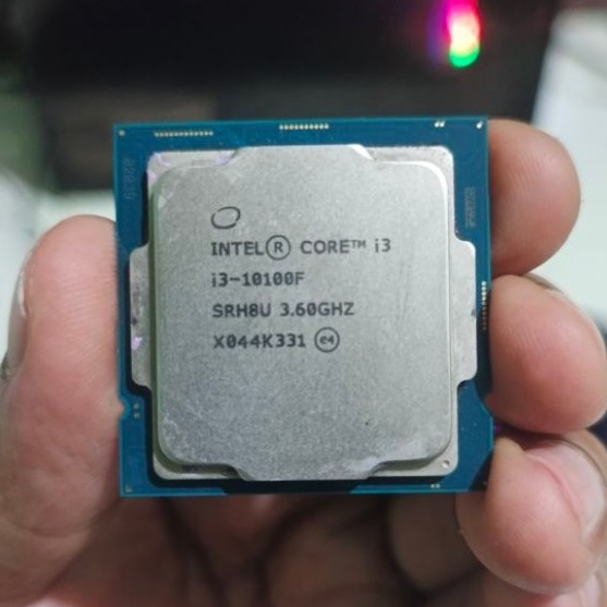 intel core i3 10100f + fan