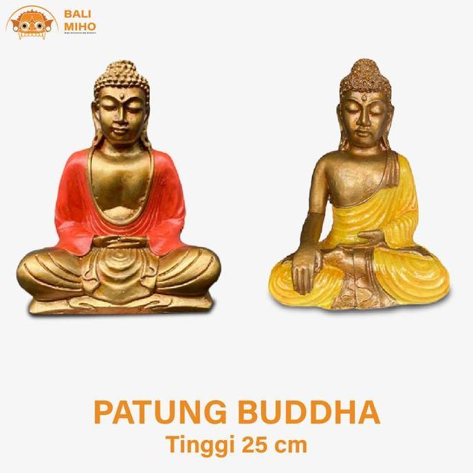 PATUNG BUDDHA RESIN/BUDDHA EMAS/PATUNG BUDHA/PATUNG BUDA/MINI BUDDHA