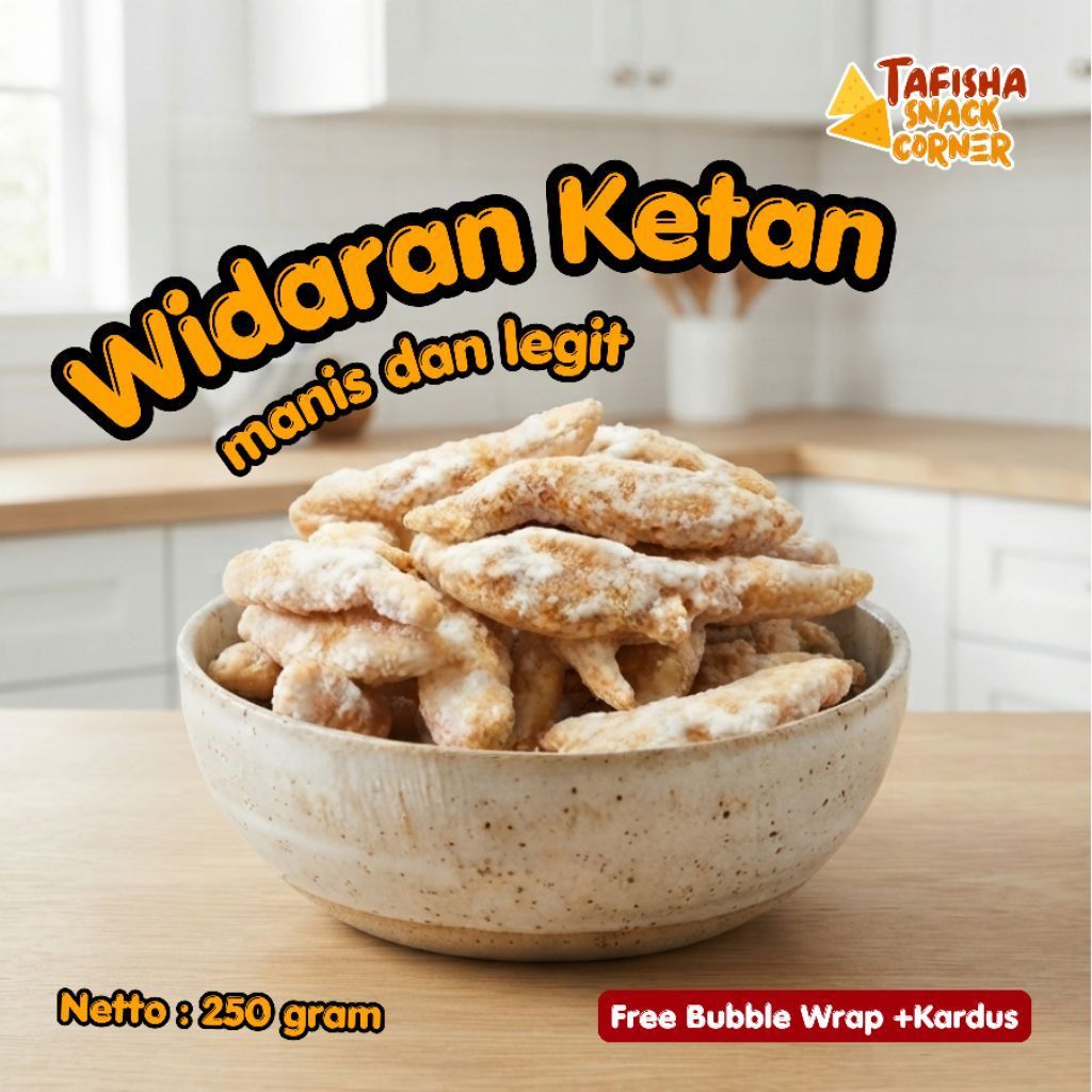 WIDARAN KETAN MANIS LEGIT RENYAH 250 GRAM
