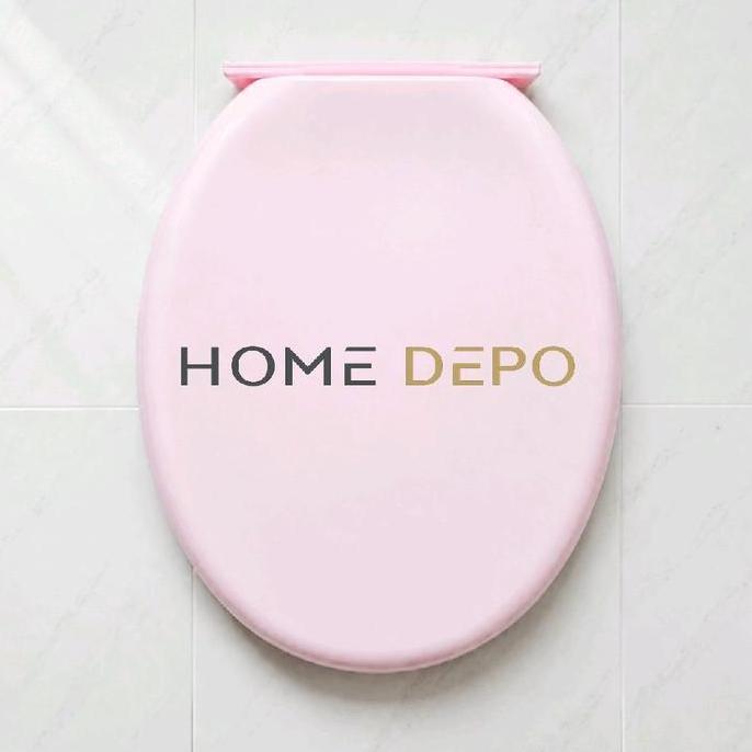 Gassss- Tutup Closet Duduk Closet Toilet Cover Toto American Standard Pink