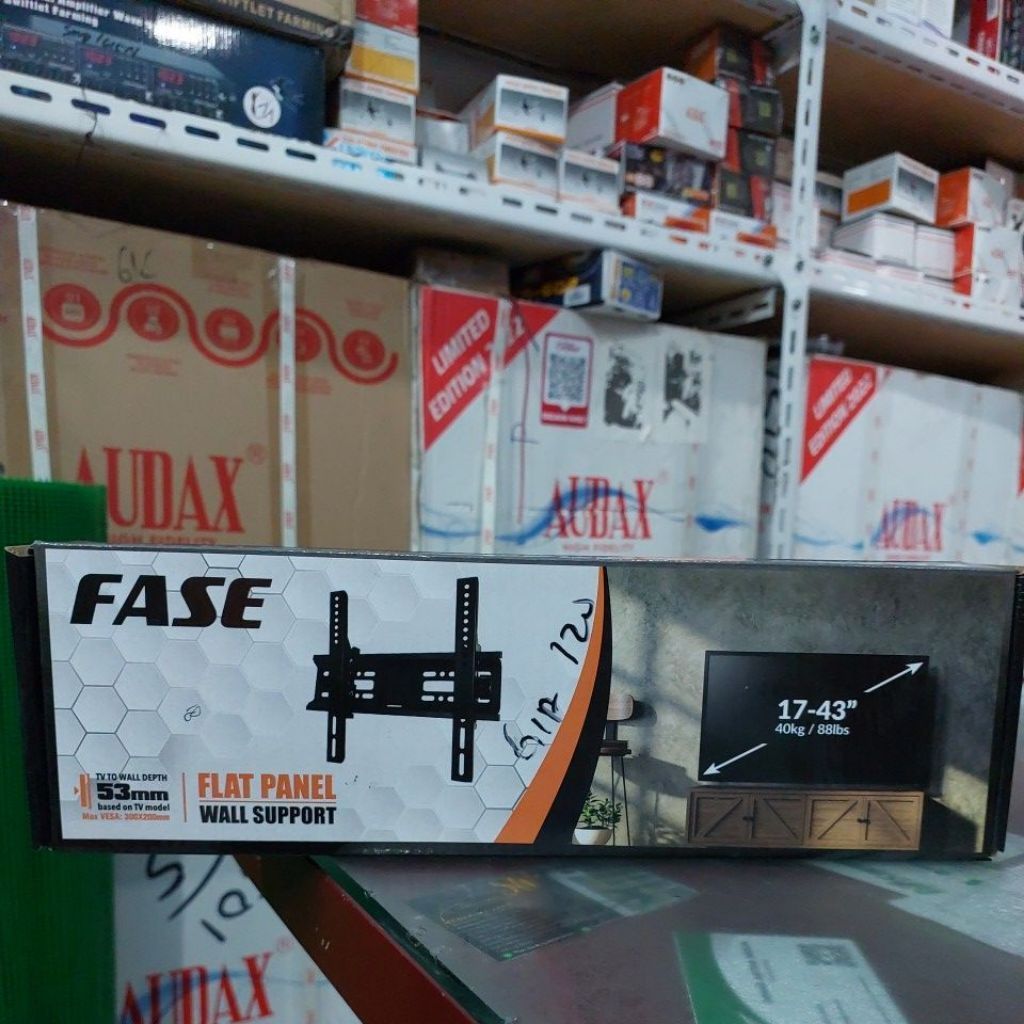 Barcket TV LED/LCD Fase FB-03 Flat Panel Wall Support 17-43"