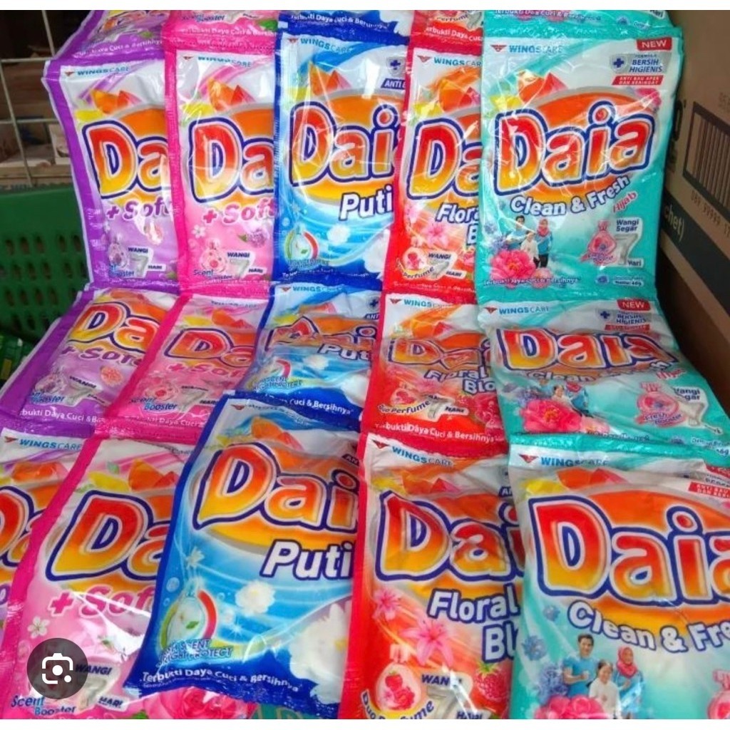 Daia deterjen bubuk 1 renceng