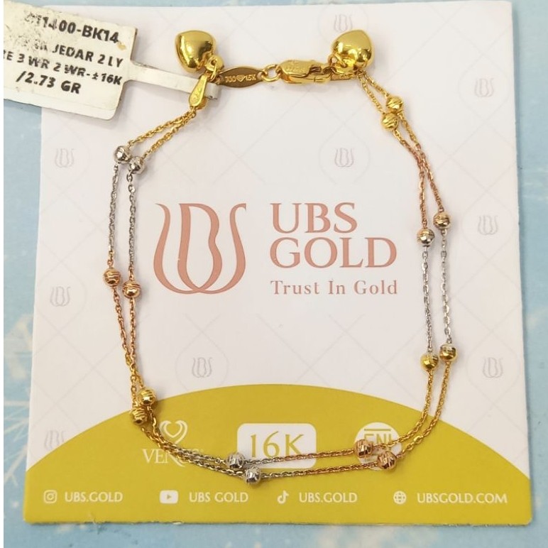 gelang jedar 2 layer,,