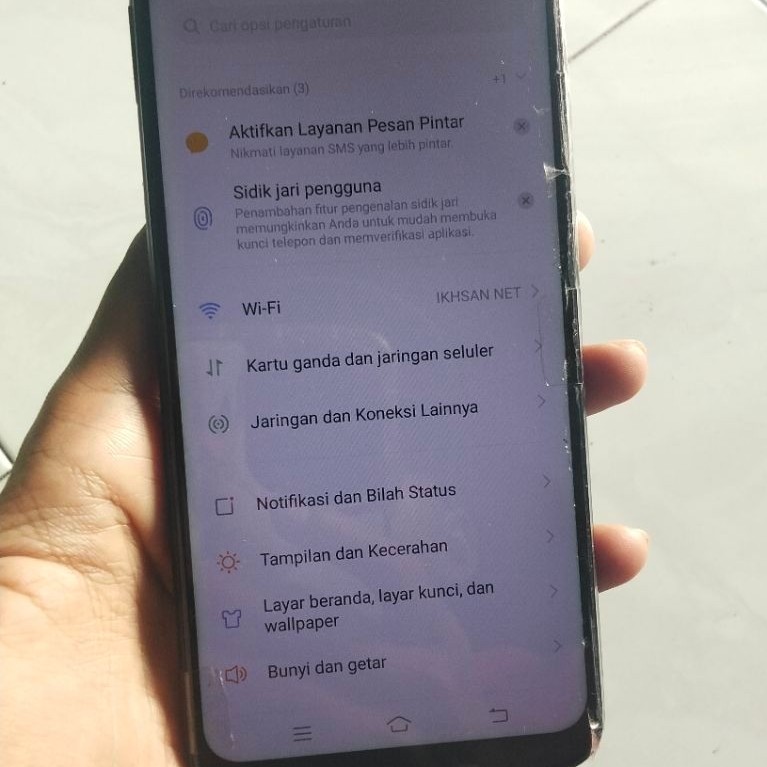 lcd hp Vivo y12 minus baca deskripsi