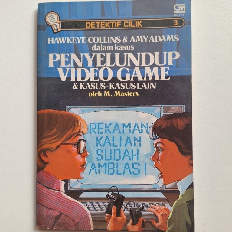 Hawkeye Collins & Amy Adams - Detektif Cilik 3: Penyelundup Video Game - M. Masters